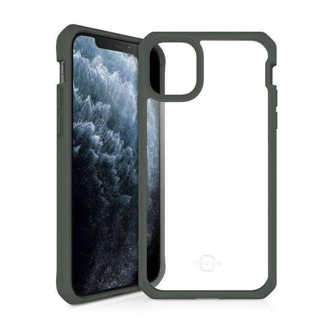itskins hybrid solid for iphone 11 pro max 6 5 midnight green