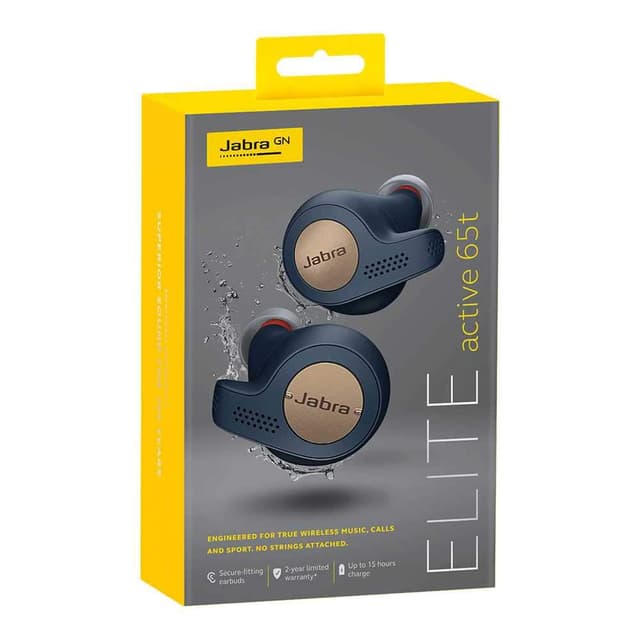 Jabra Elite Active 65t True Wireless Earbuds With Alexa - Copper Blue