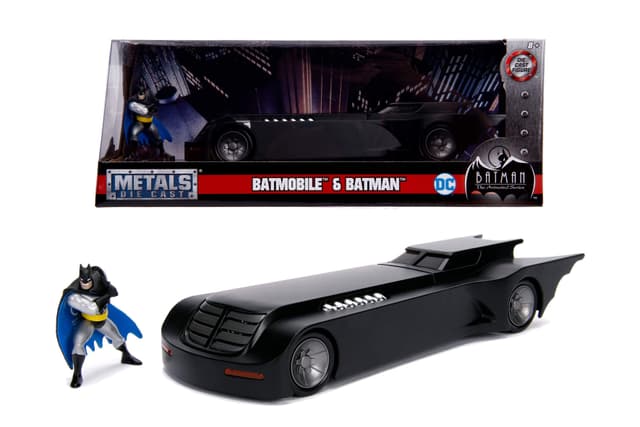 لعبة سيارة Jada - Batman Animated Series Batmobile 1:24 - 243944