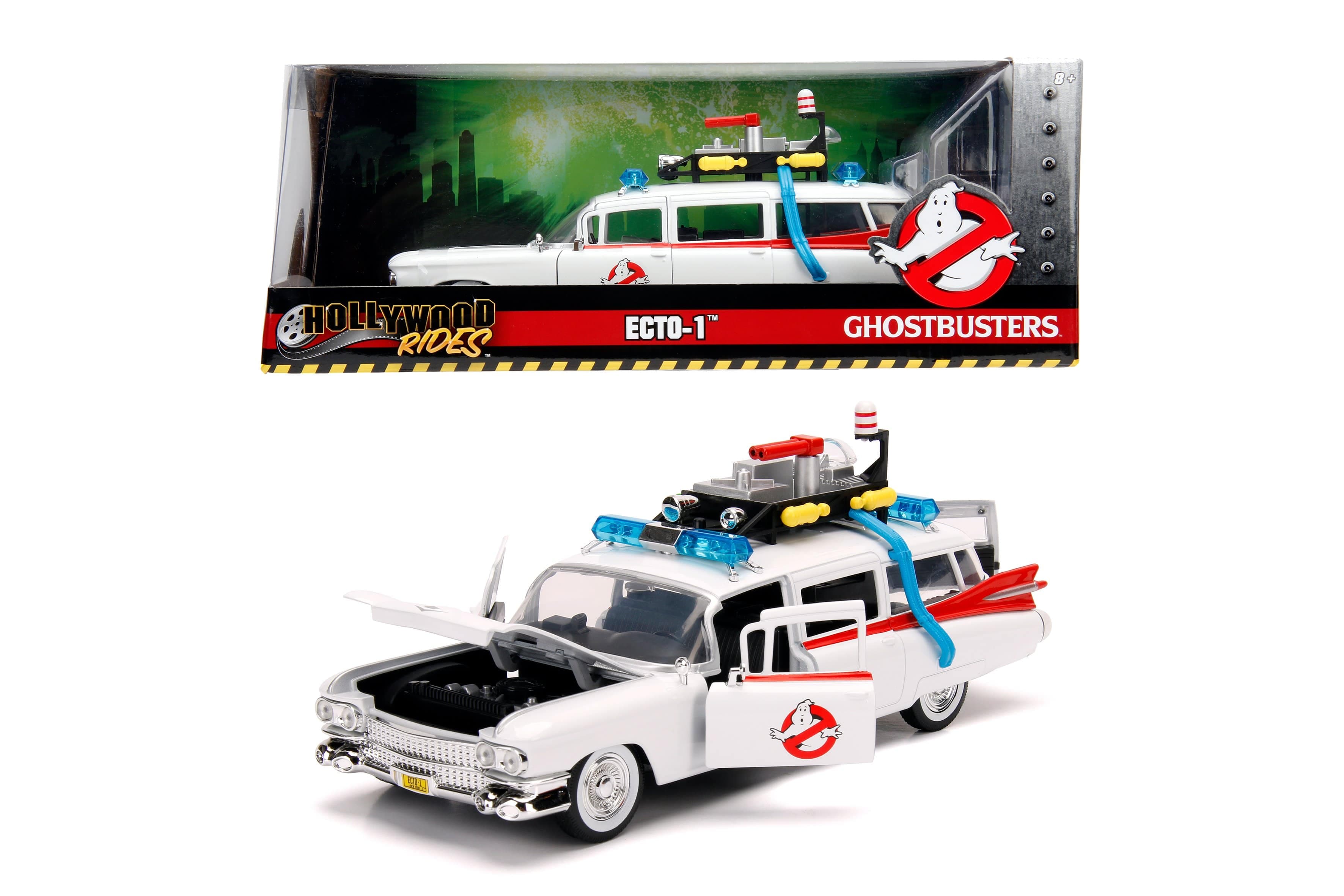 لعبة سيارة Jada - Ghostbuster ECTO-1, 1:24