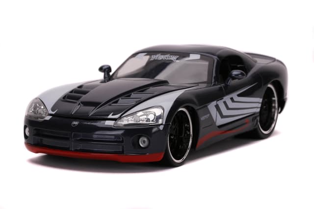 لعبة سيارة Jada - Marvel Venom 2008 Dodge Viper 1:24 - 71931