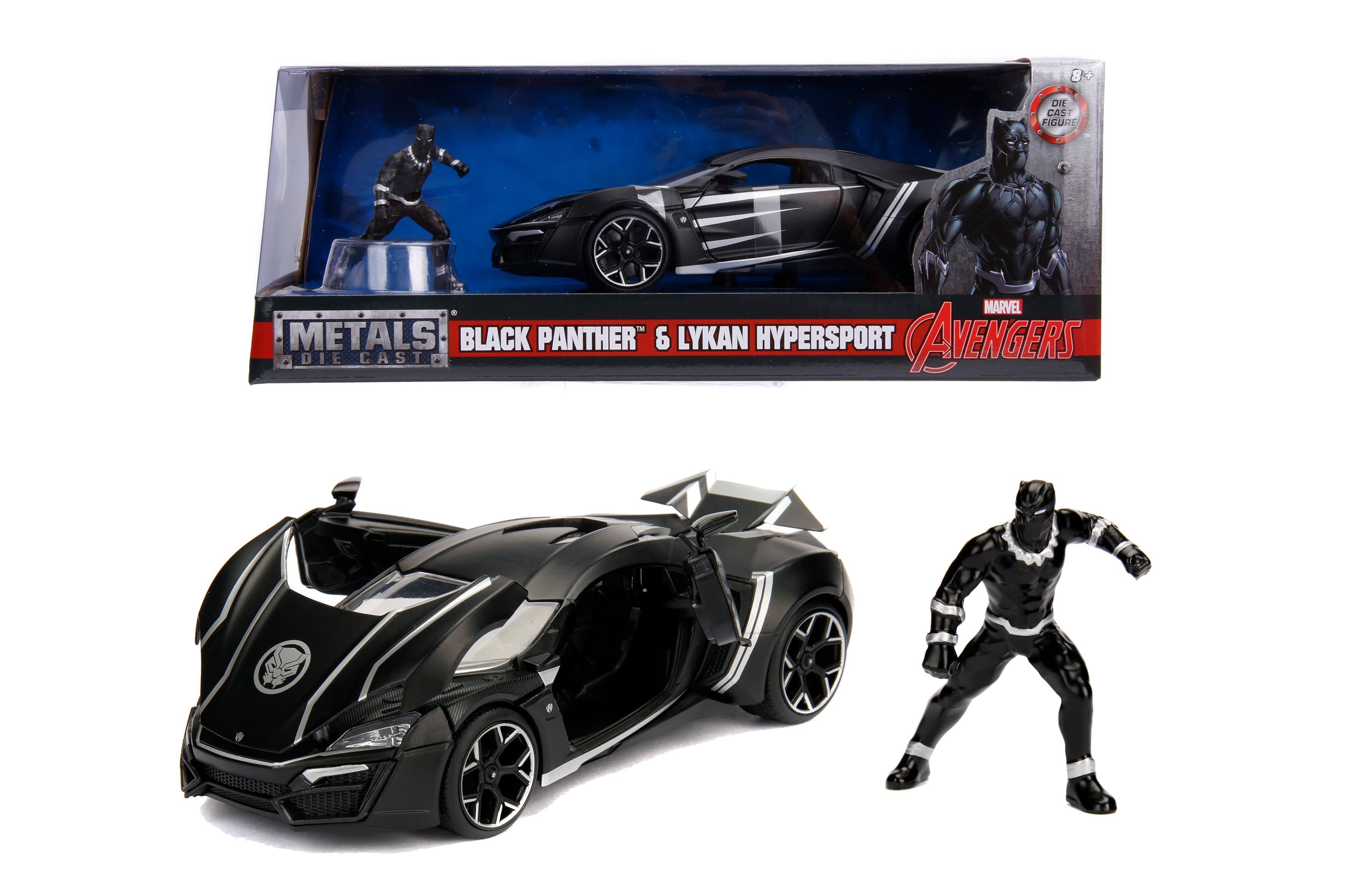 لعبة سيارة Jada - Marvel Avengers Lykan Hypersport 1:24