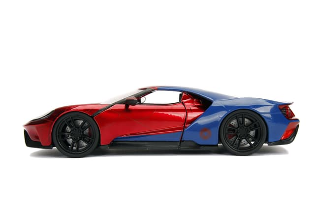 لعبة سيارة Jada - Marvel Spiderman 2017 Ford GT 1:24 - 71947