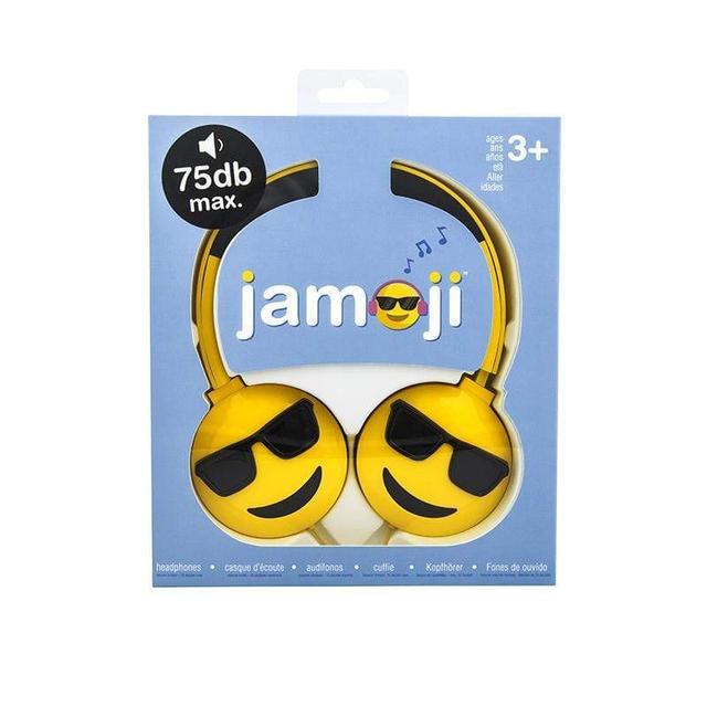 سماعات سلكية للأطفال إيموجي Jamoji Love Struck On-Ear Headphones Emoji Design - JAM AUDIO - SW1hZ2U6MzQ3OTc=