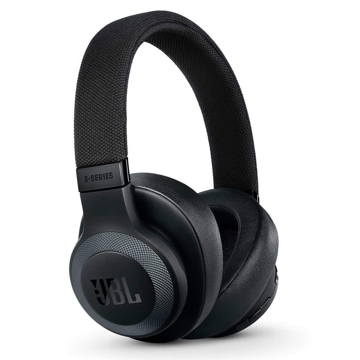 jbl e65 over ear noise cancelling wireless headphone black
