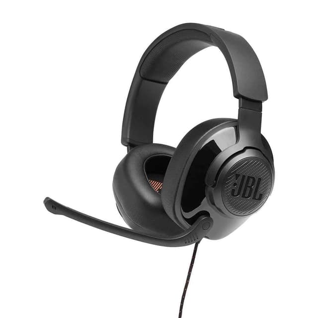 jbl quantum 200 wired over ear gaming headset black