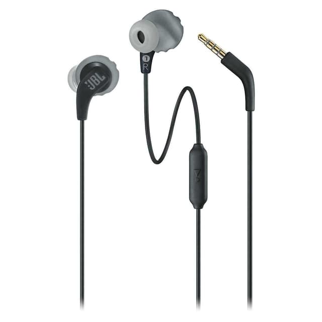 سماعات راس رياضية مقاومة للعرق أسود جي بي ال JBL Endurance Run Sweatproof Sport In-Ear Earphone