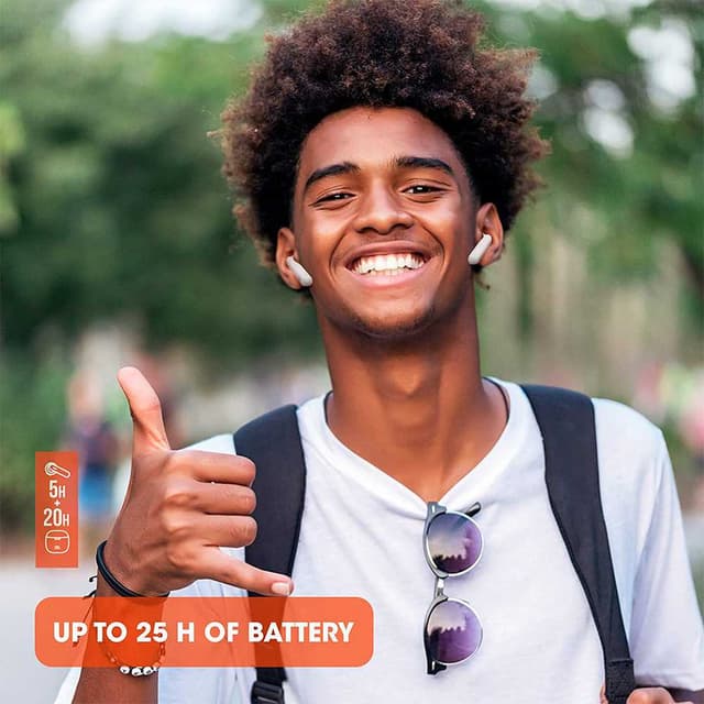 jbl t225 true wireless earbud headphones ghost orange