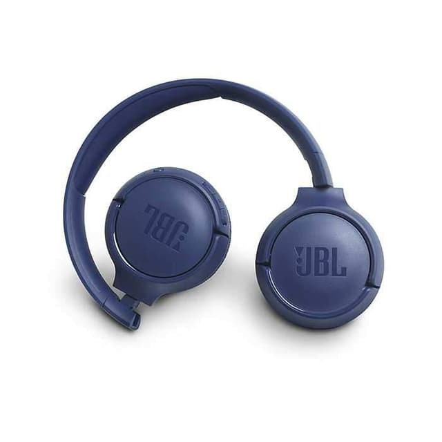 jbl t500 wireless on ear headphones with mic blue
