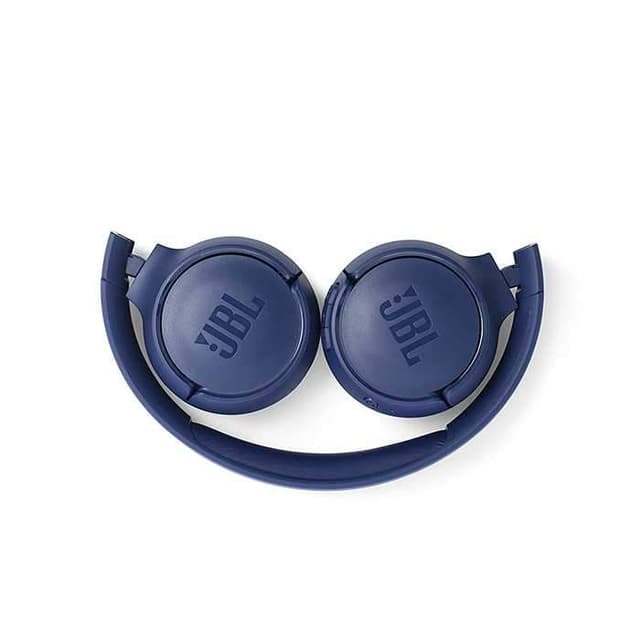 jbl t500 wireless on ear headphones with mic blue