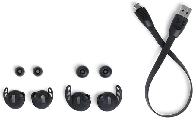 JBL under armour by jbl flash true wireless in ear headphone black 1