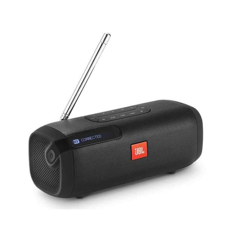 مكبر صوت بلوتوث محمول tuner مع راديو fm من jbl - أسود