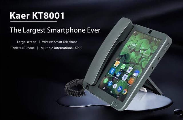 هاتف أرضي ذكي أندرويد بشاشة لمس 8 بوصة Smart Landline Telephone LTE 4G