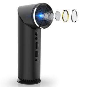 بروجكتر بنظام العدسة الدوارة للعرض على السقف - نظام أندرويد