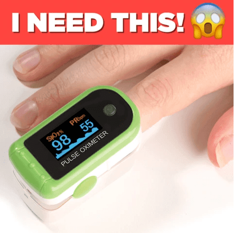 Generic digital finger pulse oximeter fingertip blood oxygen monitor