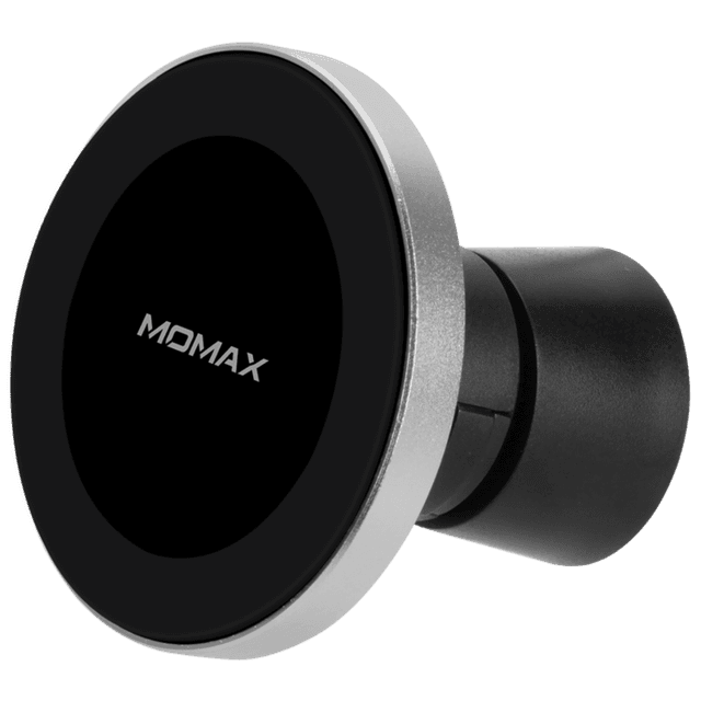 حامل الموبايل المغناطيسي مع شحن لاسلكي 10W - موماكس