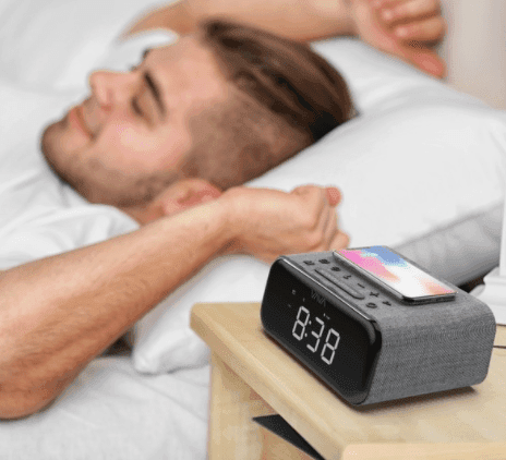 سبيكر بلوتوث وشاحن لاسلكي  5 في 1 - VAVA SPEAKER 27 - أسود - 66198