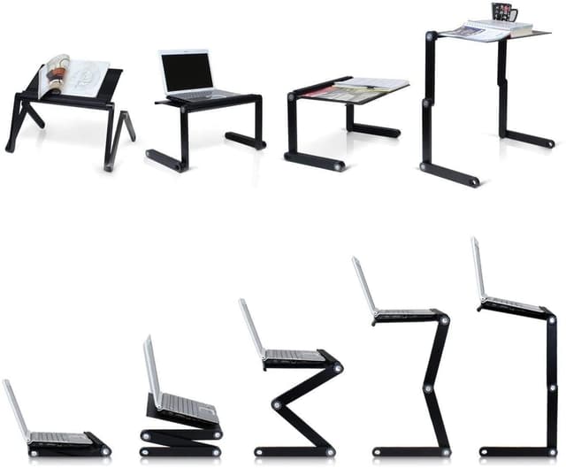 طاولة لابتوب قابلة للطي مع لوحة للماوس Multifunctional Laptop Table