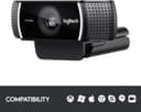 Generic Logitech C922 Pro Stream Webcam, HD 1080p/30fps or HD 720p/60fps Hyperfast Streaming, Stereo Audio, HD light correction, Autofocus, For YouTube, Twitch, XSplit, PC/Mac/Laptop/Macbook/Tablet - 66249