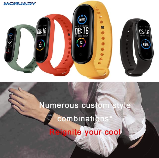 أساور بديلة لساعة Xiaomi Mi Band 5 الذكية