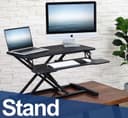 مكتب FITUEYES Standing Desk 80cm Wide Tabletop