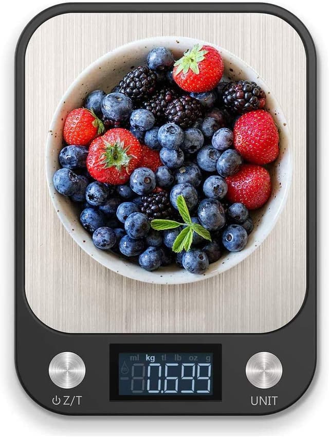 ميزان اكل شاشة ال سي دي 5 كيلو رويال بولار RoyalPolar Food Scale 5K LCD screen