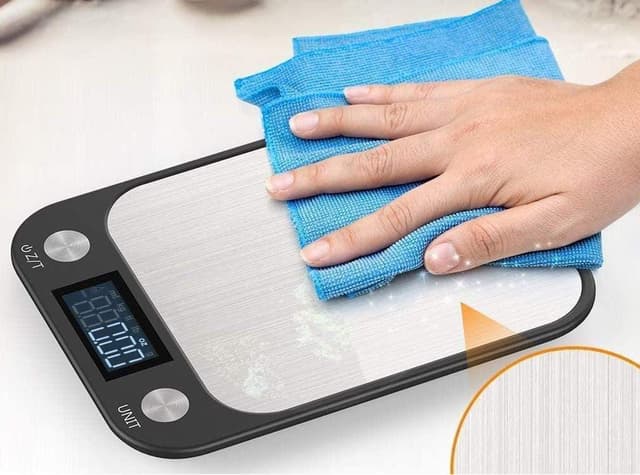ميزان اكل شاشة ال سي دي 5 كيلو رويال بولار RoyalPolar Food Scale 5K LCD screen