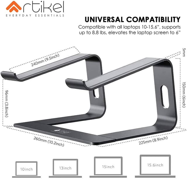 حامل لابتوب Artikel Uni-Rise Laptop Stand
