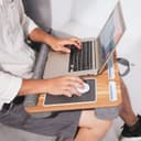 مكتب لابتوب محمول مع وسادة