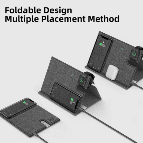 rock 3 in 1 wireless charger