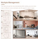 مكنسة ذاتية ذكية 2200 باسكال أبيض شاومي Xiaomi White 2200 PA SE Robot Vacuum Cleaner