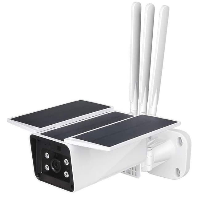 كاميرا المراقبة الخارجية بالطاقة الشمسية REHENT - App Controlled Wireless Rechargeable Battery 4G Solar Camera 1080P