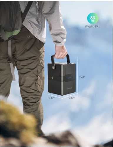 باور بانك كبير محمول RAVPower PD Pioneer 4-Port Power House 70200mAh 250W (UK)