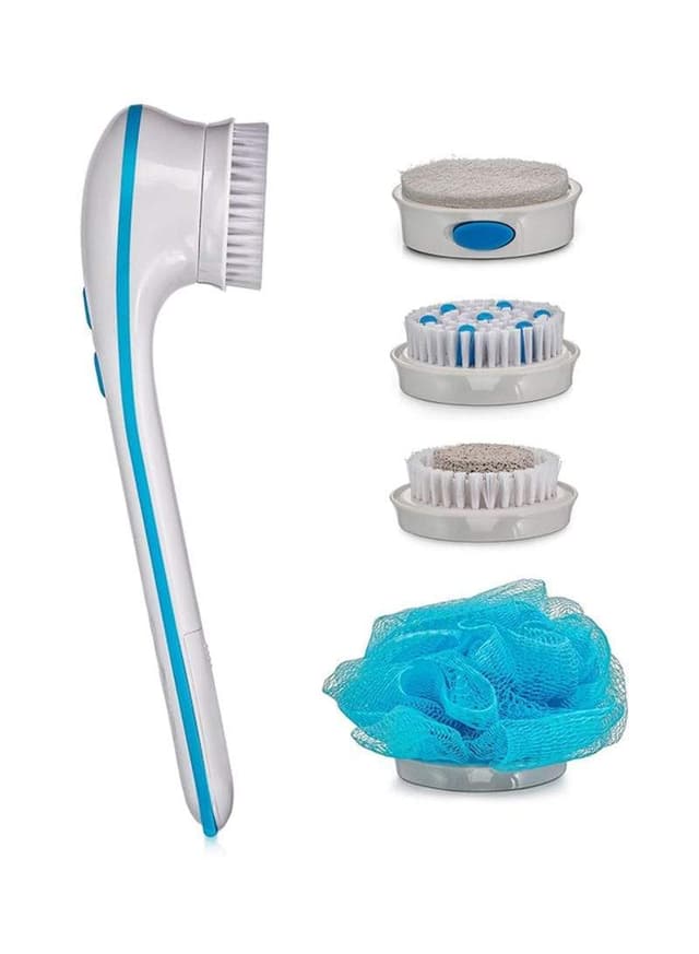الليفة الكهربائية QIXUN - Body Shower Brush 5 in 1 Electric Bath Spin Spa