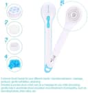 الليفة الكهربائية QIXUN - Body Shower Brush 5 in 1 Electric Bath Spin Spa
