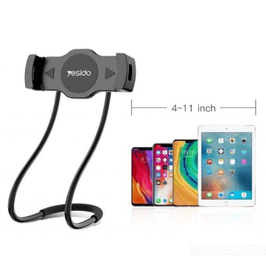 حامل الموبايل والتابلت على الرقبة Yesido Neck Mounted Lazy Holder C80