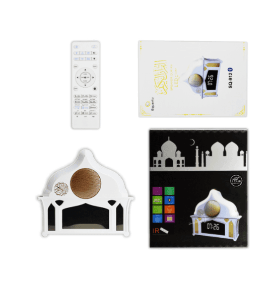 Generic Shenzhen Equantu - SQ912 Islamic MP3 Player Speaker LED Clock