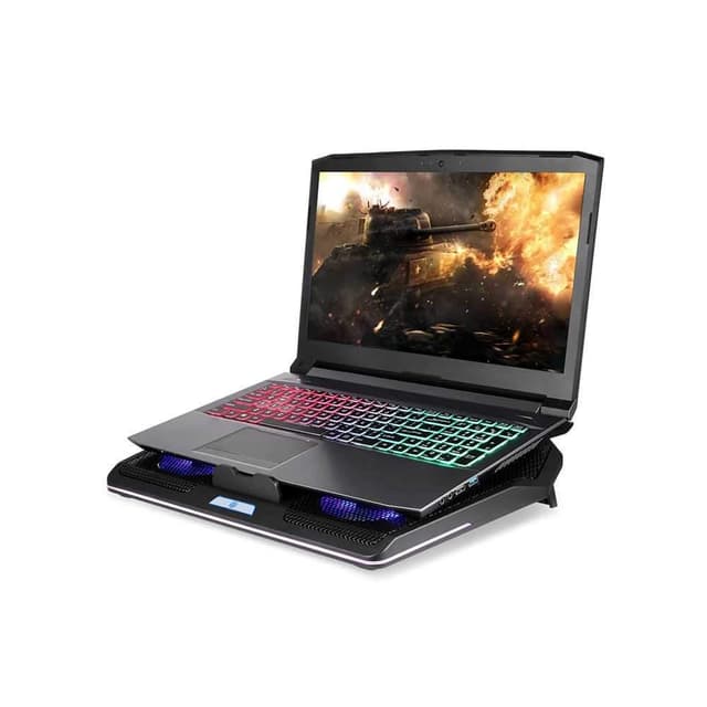 لوح تبريد متعدد المراوح للألعاب بورودو Porodo Gaming Multi-Fan Cooling Pad - 72261