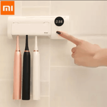 Generic xiaomi sterilizing toothbrush solar uv light