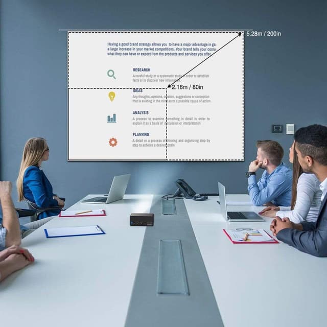 بروجكتور محمول  Portable Smart Projector - HDP 300