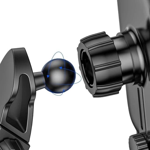 شاحن لاسلكي وحامل السيارة Baseus Light Electric Holder Wireless Charger(15W)