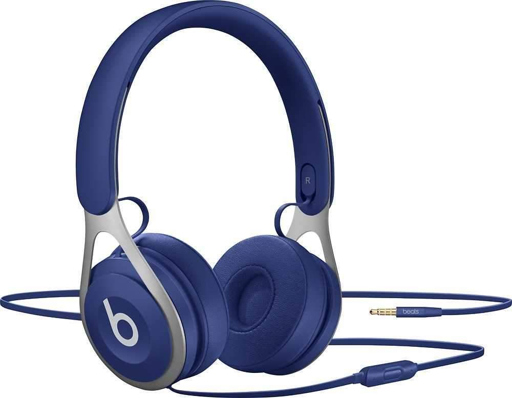 Generic beats ep on ear headphone blue