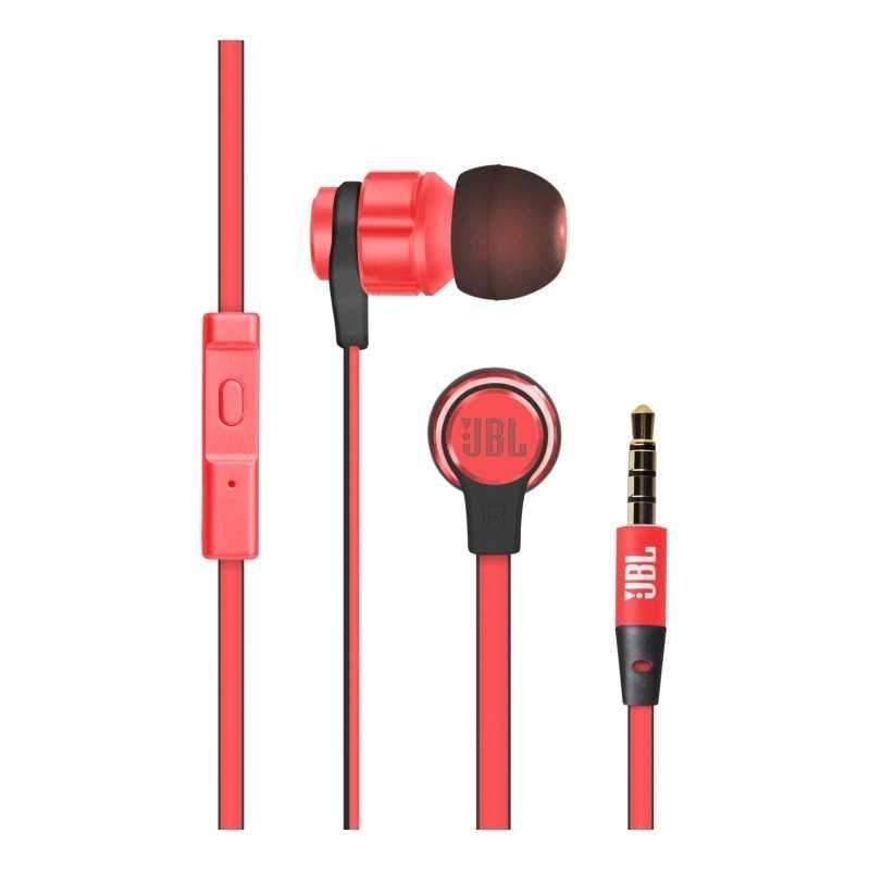 Generic jbl t180a stereo in ear headphones red