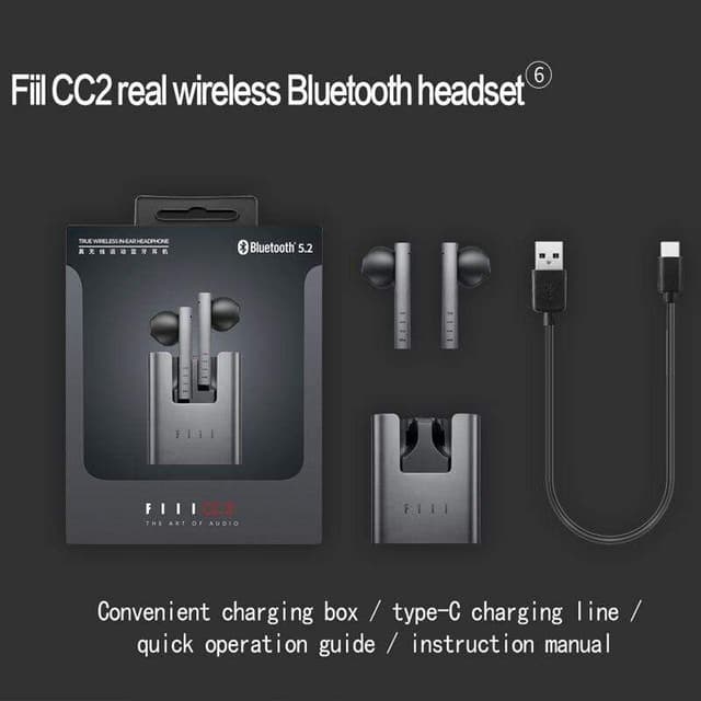 FIIL CC2 Pro Wireless TWS Bluetooth 5.2 Earbuds