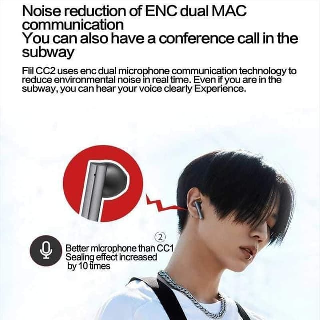 FIIL CC2 Pro Wireless TWS Bluetooth 5.2 Earbuds