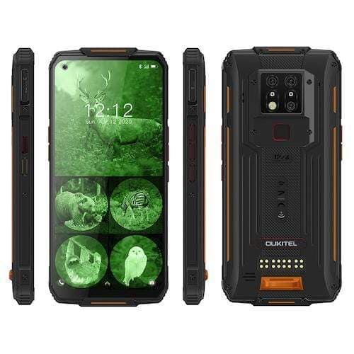 هاتف المهام الصعبة والظروف القاسية OUKITEL WP7 مع كاميرا بالأشعة تحت الحمراء وبطارية 8000 مللي أمبير