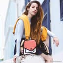 jump from paper junior giggle shoulder bag watermelon red 6 3