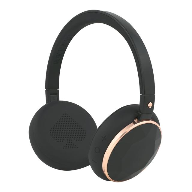 kate spade wireless headphones black gem