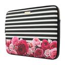 kate spade printed laptop sleeve photo real rose stripe black creams for macbook 13 - SW1hZ2U6MzIwMzc=