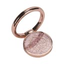 kate spade new york iphone xs x gift set ring stand protective hardshell case scallop rose gold glitter clear